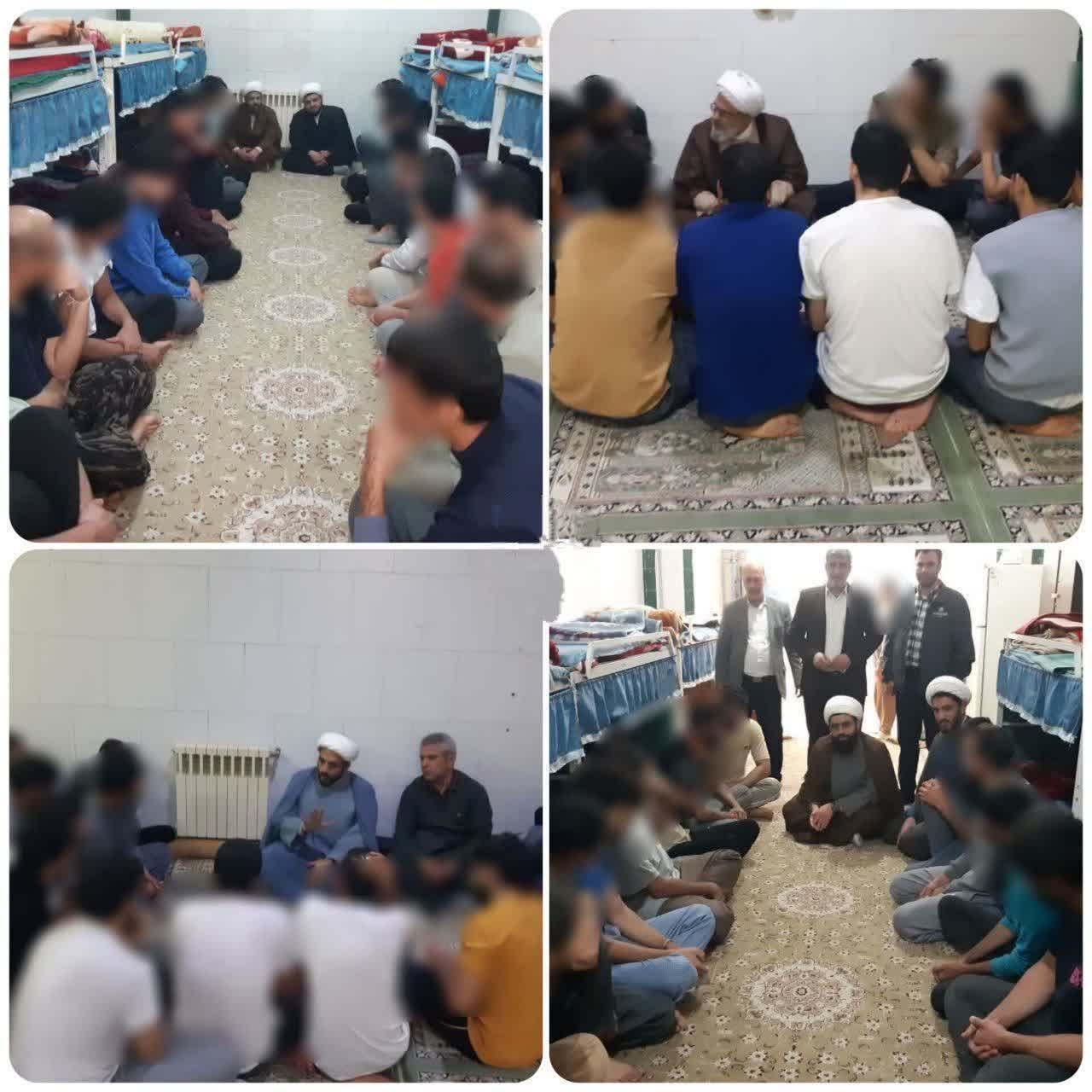 ⭕️نصیحت افراد بازداشتی در زندان یزد توسط چند روحانی